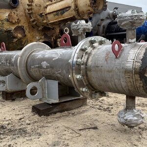 Кожухотрубный теплообменник 11 м2